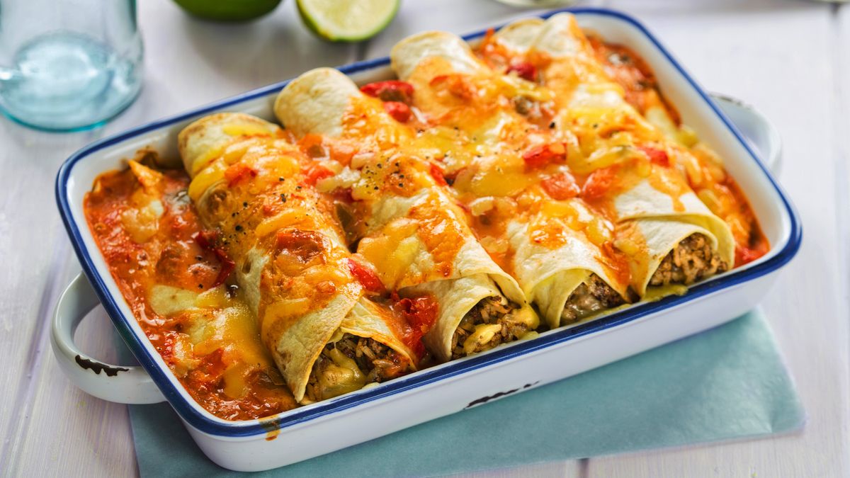 Enchiladas to świetna propozycja na obiad lub kolację