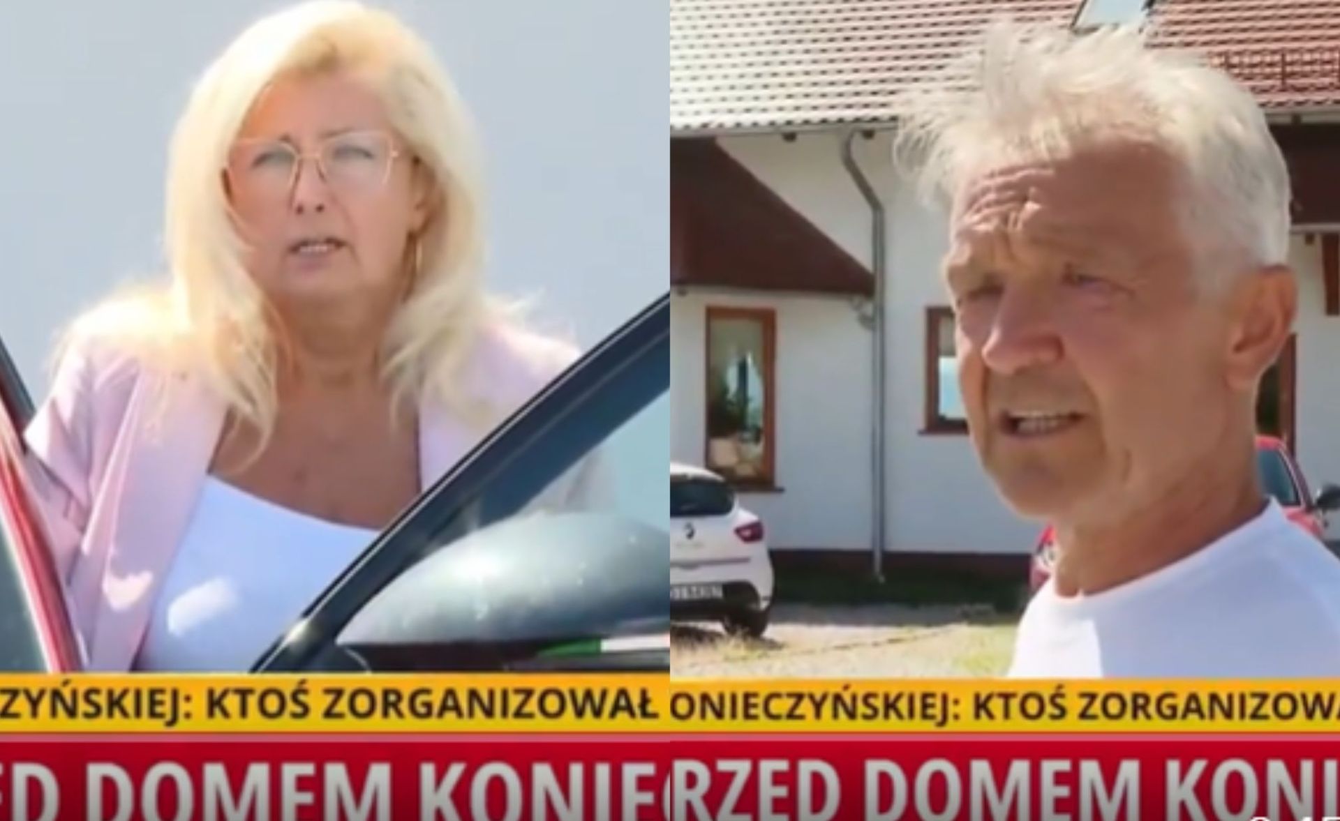 Mąż wiceprezeski dostał pieniądze dla powodzian. Para zabrała głos