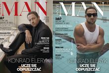 Okładki Twojego Stylu MAN z Konradem Elerykiem. 