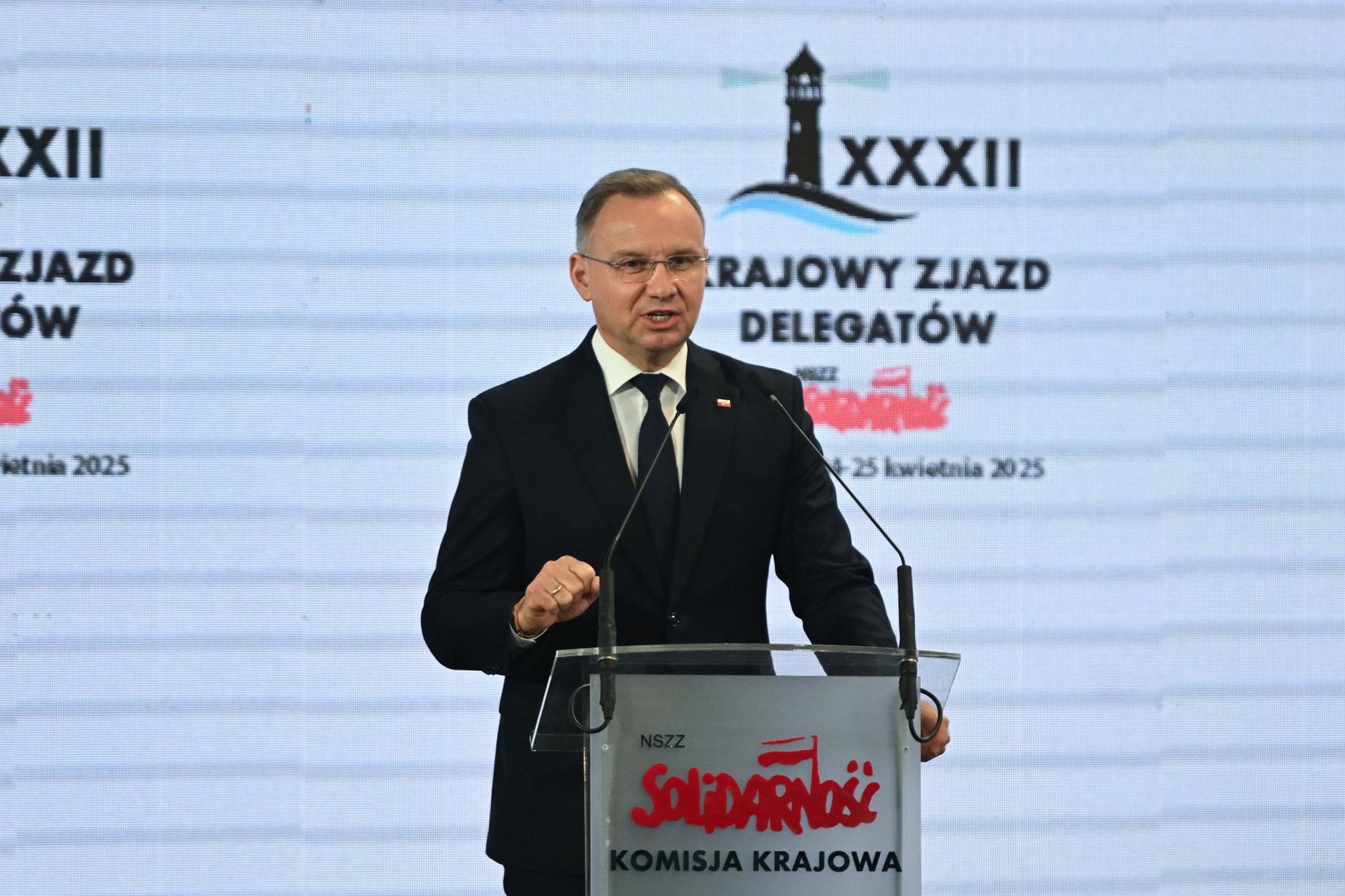 "Mobilizujcie struktury". Duda prosi "Solidarność" o udział w wyborach