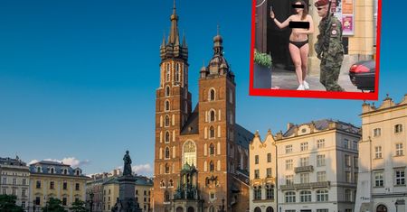Naga miss z Krakowa stanie przed sądem. Rozebrała się przed wojskiem