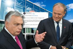 Dyskusja między Tuskiem a Orbanem. Pojawił się kolejny wpis