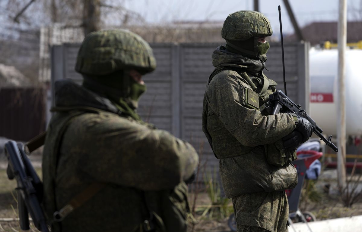 Ataki na Sewastopol? Kolejne eksplozje w Krymie. Na zdjęciu rosyjscy żołnierze