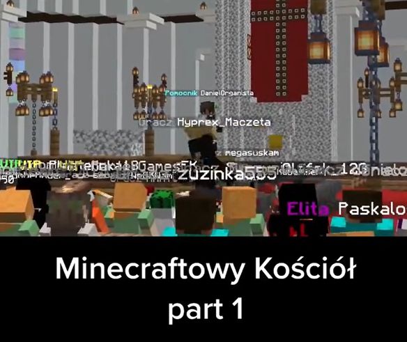 Msza św. w Minecrafcie