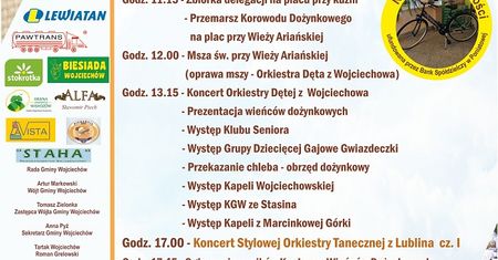 Dożynki Parafialno-Gminne Wojciechów 2021. Koncert zespołu Red Queen