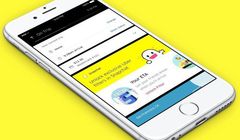 Aplikacja Ubera z opcją wysyłania snapów