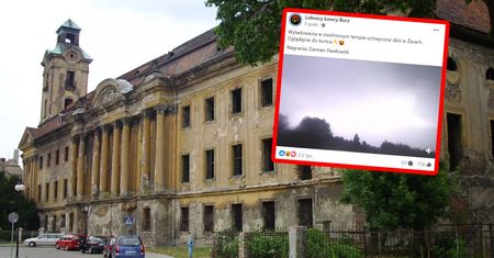"Oglądajcie do końca". Nagranie z Żar. "Coś niesamowitego"