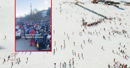 Dantejskie sceny we włoskiej Abruzji. 260 autokarów z turystami. "To była inwazja"