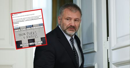 Wulgarne napisy na ścianie sądu pod adresem Żurka. Reakcja policji