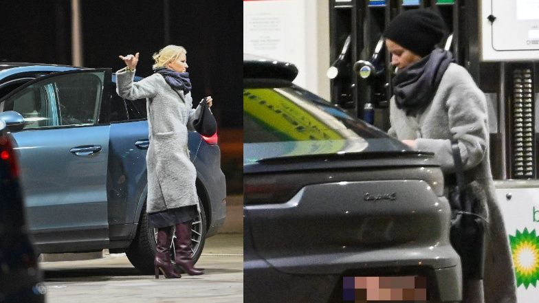 Małgorzata Kożuchowska tankuje za kilkaset złotych