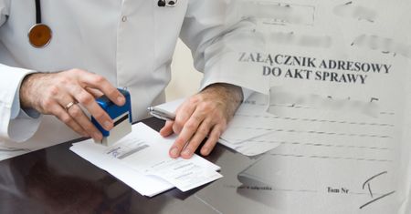 145 nielegalnych L4. Lekarz i jego współpracownik z zarzutami