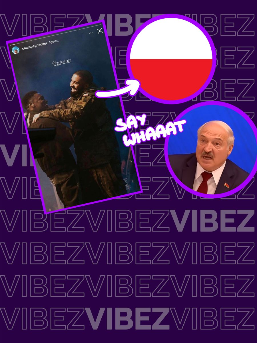 Drake w mundurze polskiego żołnierza