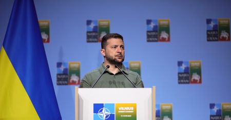 Szczyt NATO w Wilnie. Zełenski zabrał głos
