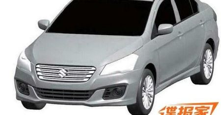 Produkcyjne Suzuki Authentics na rysunkach patentowych