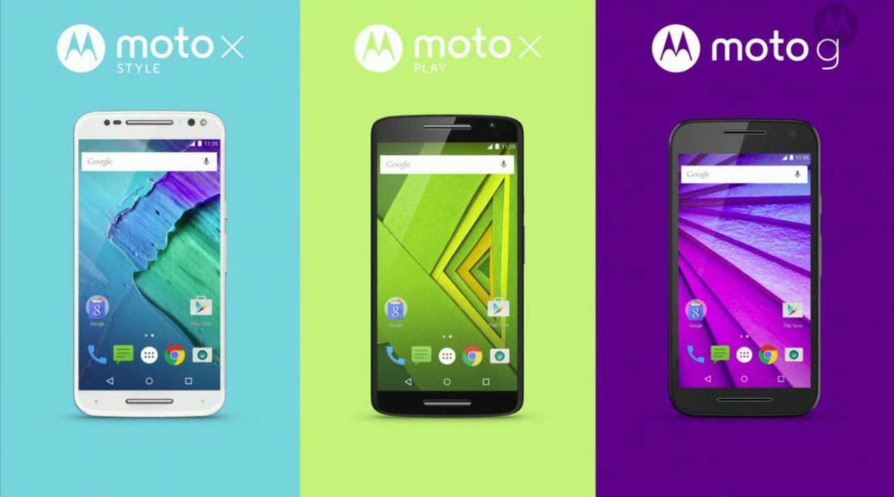 Moto X Style, Moto X Play oraz Moto G
