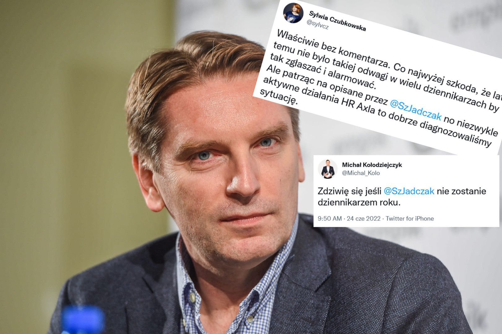 Lawina komentarzy po materiale Szymona Jadczaka