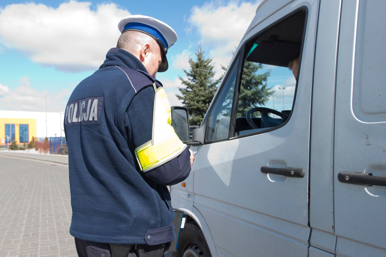 Podlaskie: Policjanci wzięli się za przewoźników. Posypały się mandaty