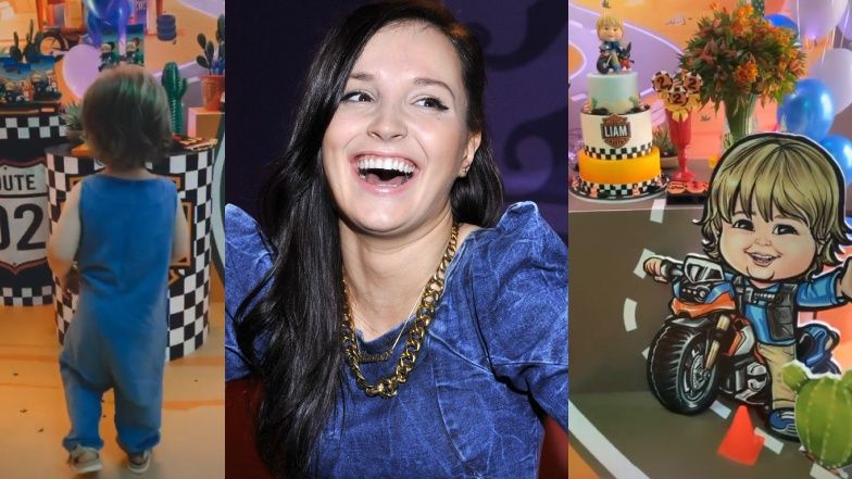 Marina Łuczenko chwali się urodzinowymi dekoracjami dla Liama