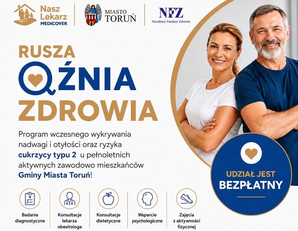 Qźnia Zdrowia pomoże mieszkańcom Torunia zadbać o swoje zdrowie