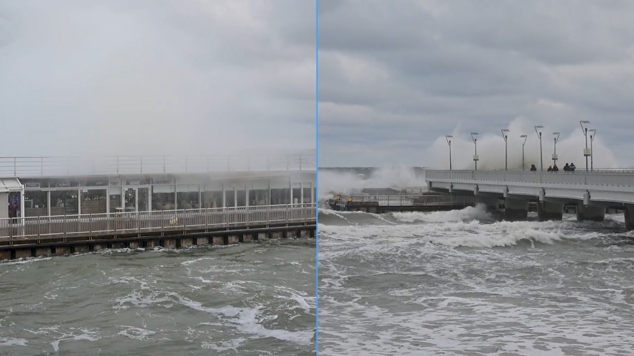 Ostrzeżenia II stopnia. Nad Bałtyk nadciągnął sztorm