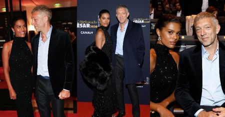 Vincent Cassel i jego o 31 lat młodsza żona emanują miłością na rozdaniu Cezarów. Pasują do siebie? (ZDJĘCIA)
