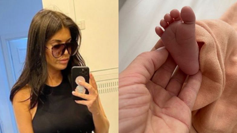 Magdalena Stępień prezentuje szczupłą figurę tydzień po wydaniu na świat dziecka Jakuba Rzeźniczaka