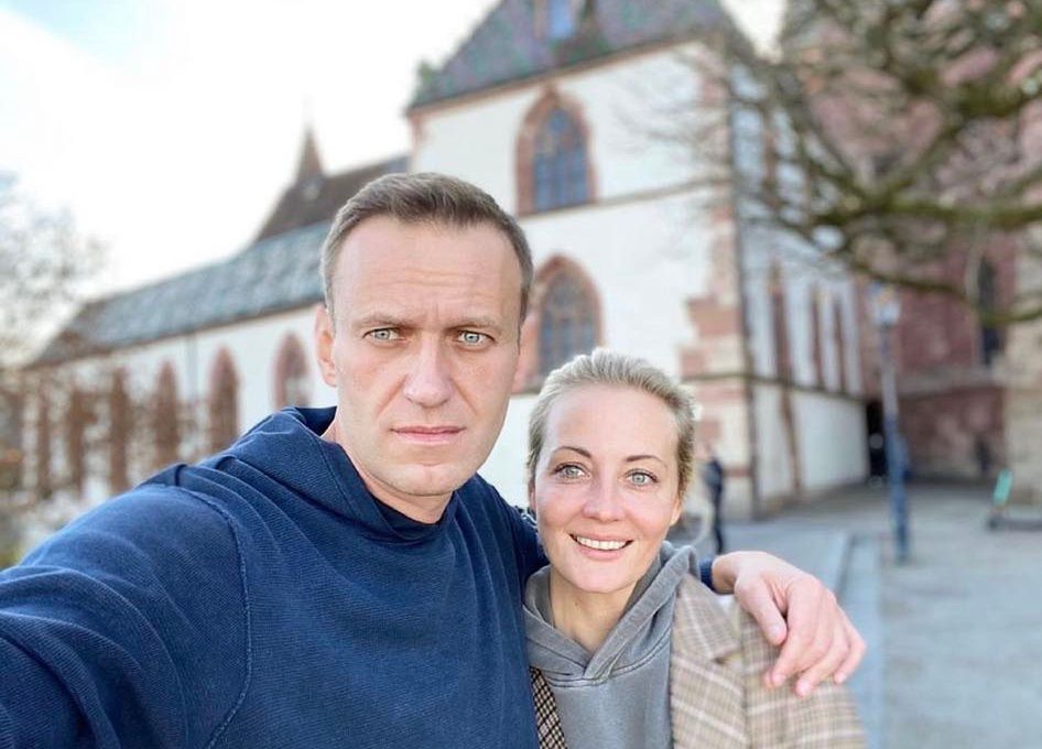 Julia Nawalna i Aleksiej Nawalny
