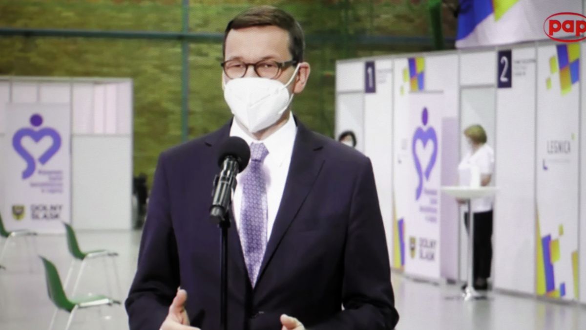 Premier Mateusz Morawiecki.