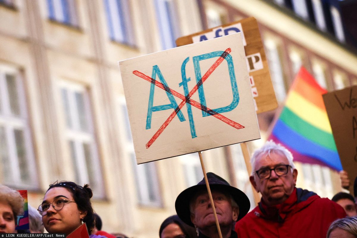 Protest przeciwko AfD