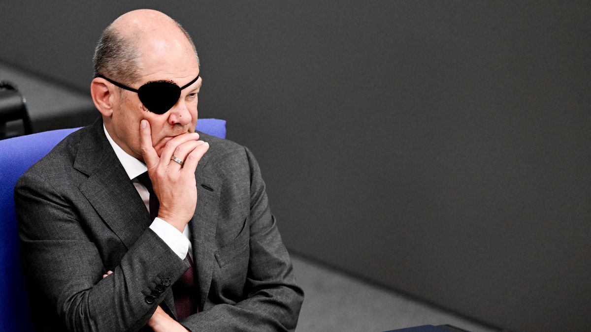 Olaf Scholz w opasce