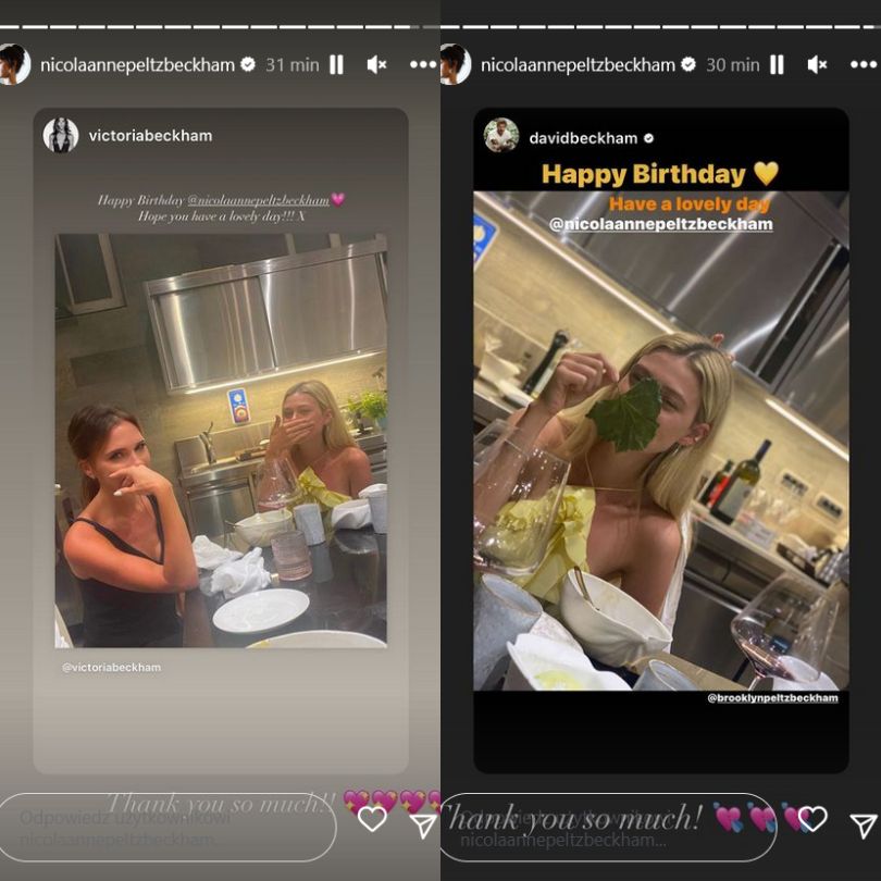 Victoria Beckham złożyła życzenia urodzinowe Nicoli Peltz. Przełom w relacjach?