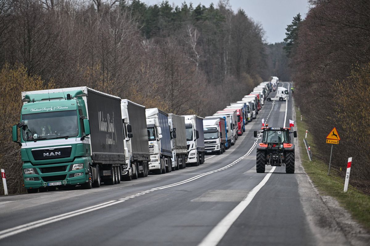 wojna w Ukrainie, granica, protest, polska Kułeba o relacjach z Polską. Pozytywna dynamika