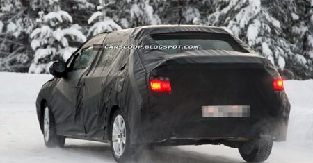 Citroën C4 Sedan - zimowe testy