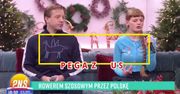 Goście "Pytania na śniadanie" przekazem na bluzach SUBTELNIE nawiązują do afery Pegasusa (FOTO)