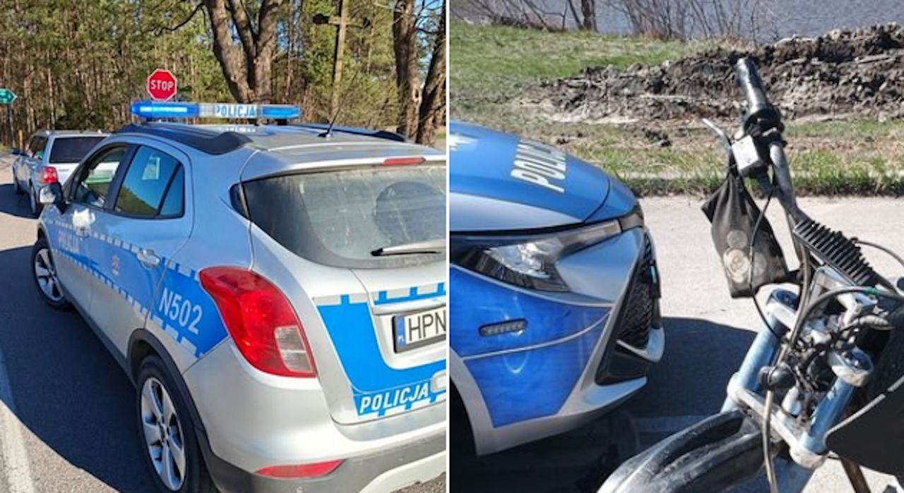8800 zł mandatu. 32-latek jechał motocyklem pod wpływem i bez uprawnień