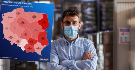 "Nożyce" na rynku pracy. Coraz więcej Polaków pracuje na własny rachunek