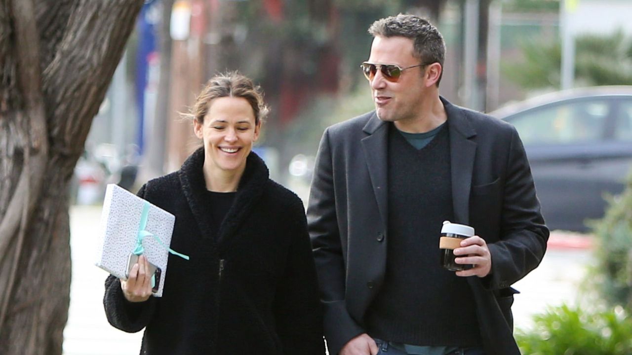 Jennifer Garner i Ben Affleck na spacerze 