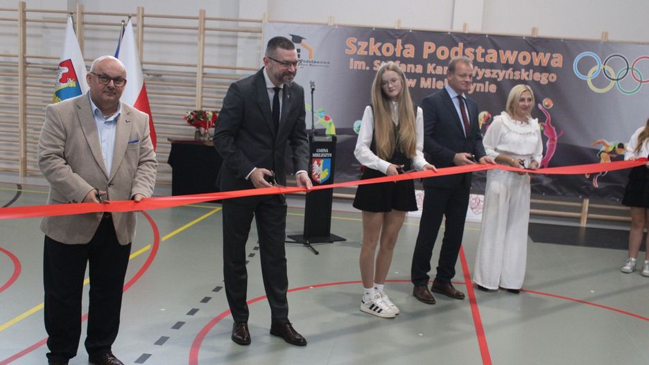 Szkoła Podstawowa w Mieleszynie z nową inwestycją na Dzień Nauczyciela