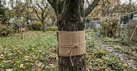 Robaczywe jabłka z ciemną dziurką? Weź zwykłą tekturę i zrób to przed nadejściem mrozów