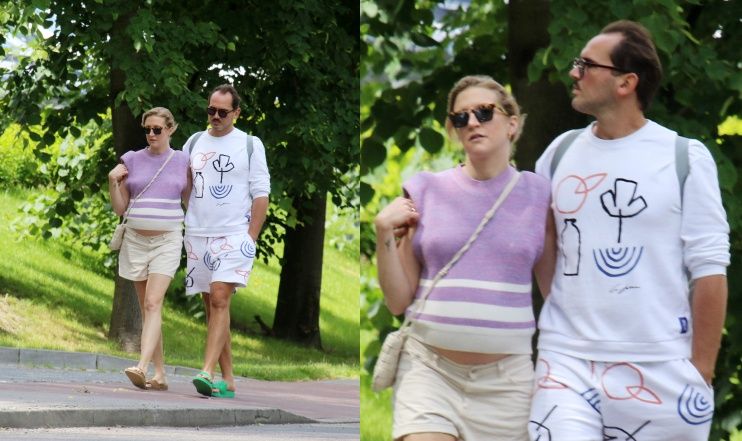 Lara Gessler i Piotr Szeląg