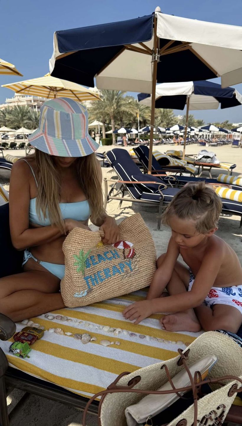 Małgorzata Rozenek na wakacjach z rodziną