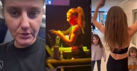 Zborowska wpadła na trening do studia Lewandowskiej w Barcelonie. Pokazała nagranie trenerki z CÓRKAMI: "Dzień dobry SZEFOWA"