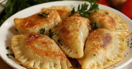Ulubiony fast food Polaków w domowej wersji. Zamiast podawać w picie, napycham nim pierogi