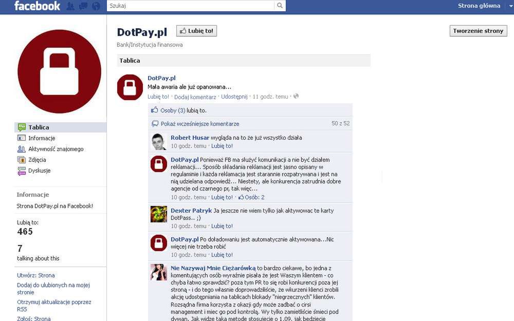 DotPay ma problem. Zaczęło się od skargi na Wykopie 2