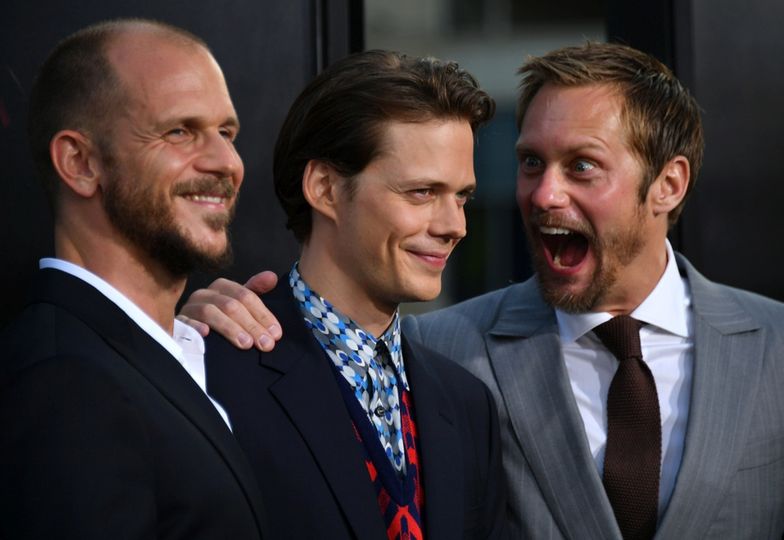 Bracia Skarsgard na premierze "To" w Los Angeles