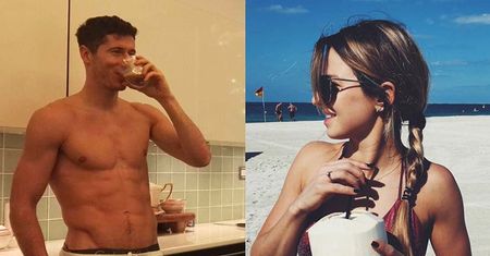 Lewandowscy wyjechali na Sylwestra do Dubaju! Ania opala się w bikini na plaży (FOTO)