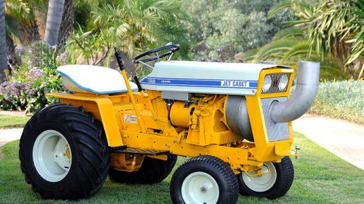 Turbinowy traktor-kosiarka domowej roboty 1