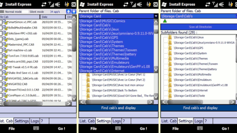 Automatyczna instalacja wielu plików CAB 1