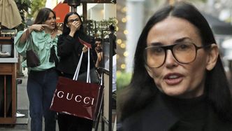Demi Moore z córką na zakupach. Tak dziś wygląda 34-letnia pociecha Bruce'a Willisa. Cały tata?
