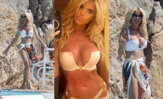 49-letnia Victoria Silvstedt eksponuje ciało w skąpym bikini w Cannes. Robi wrażenie? (ZDJĘCIA)